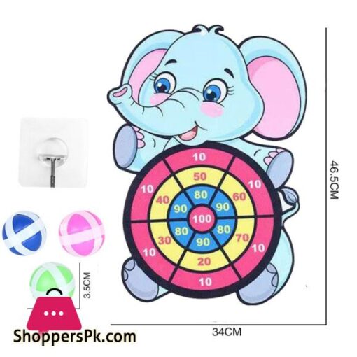 Montessori Sticky Darts Game For Kids 2 3 4 Years Cartoon Animal Dart Board Development Baby Toys Educational Toys For Children