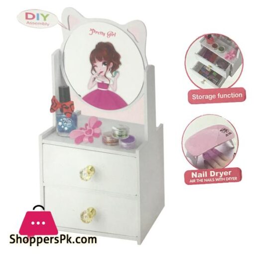 New DIY Dressing Table Activity Toy Set For Girls 21 Pieces