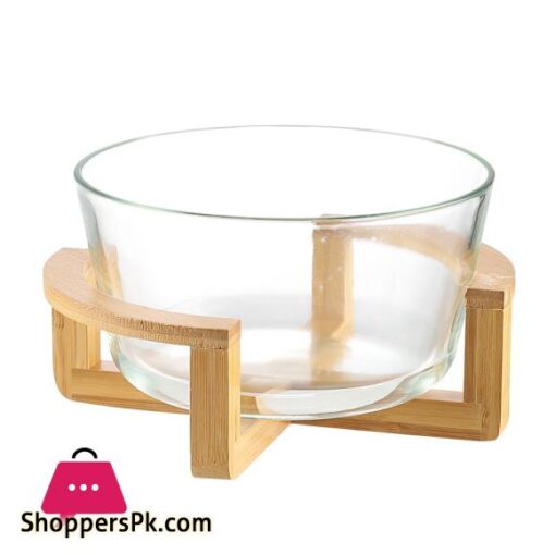 Nordic Simple Fruit Bowl Glass Salad Bowl (Small)