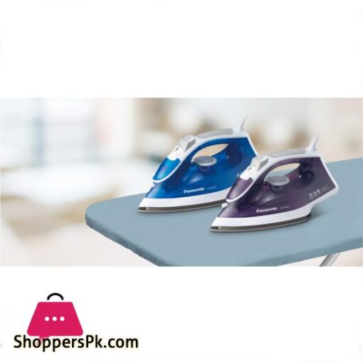 Panasonic Steam Iron NI M300T 1800 Watts Light Weight Tough Smooth Ironing with Titanium Coated Soleplate