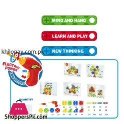 Puzzle Magic Plate Bag DIY Education toy for kids