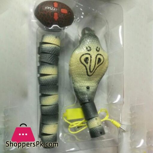 RC infrared Remote Control Snake And Egg Rattlesnake Animal Trick Terrifying Stripe