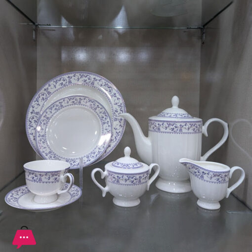 SPK Fine Bone China Tea Set 24 Pcs 6 Person