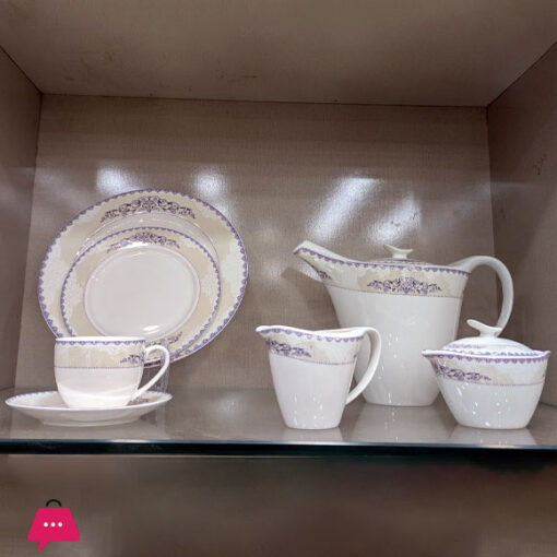 SPK Fine Bone China Tea Set 24 Pcs 6 Person