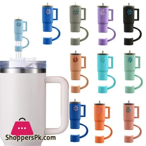 Stanley Straw Cover Silicone Straw Topper Tumbler