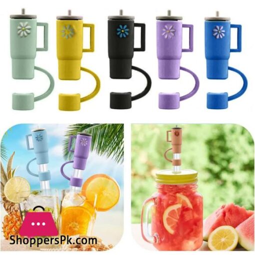 Stanley Straw Cover Silicone Straw Topper Tumbler