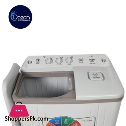 Super Asia SA 280 Grand Wash Top Load Twin Tub 10KG Washing Machine With Powerful Motor and 5 Years Warranty