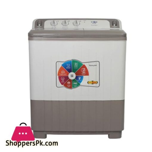 Super Asia SA 280 Grand Wash Top Load Twin Tub 10KG Washing Machine With Powerful Motor and 5 Years Warranty