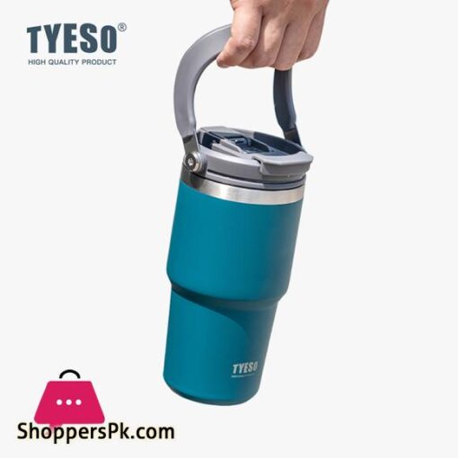 TYESO Vacuum Stainless Steel Insulated Cup Double Layer Cold and Hot Travel Cup Vacuum Bottle - 750ML