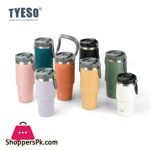 TYESO Vacuum Stainless Steel Insulated Cup Double Layer Cold and Hot Travel Cup Vacuum Bottle - 750ML