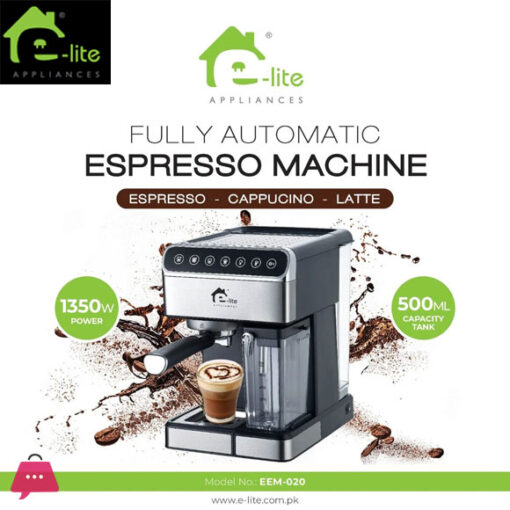 E-Lite Fully Automatic Espresso Machine – EEM-020