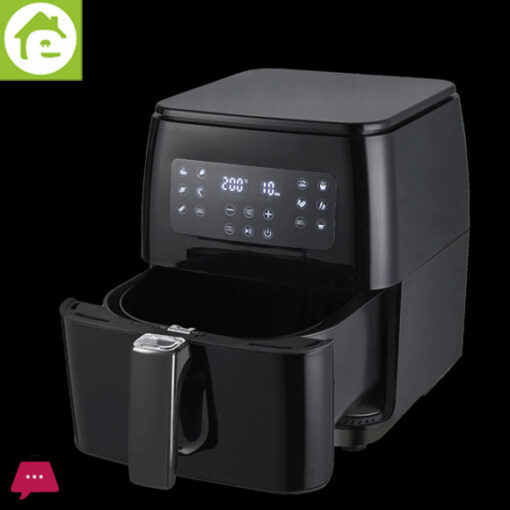 E-Lite High Speed Digital AIR FRYER - BLACK - 7 Liter EAF-001