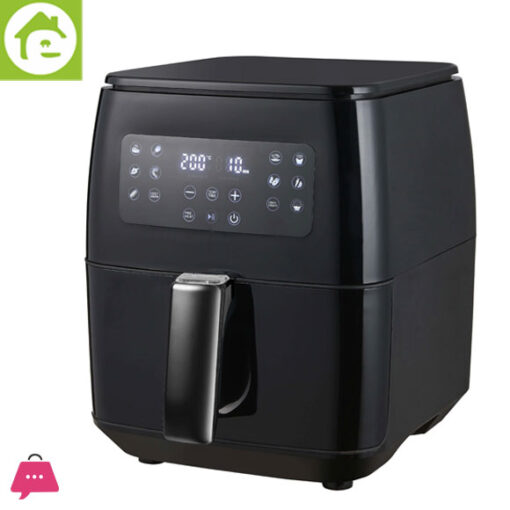 E-Lite High Speed Digital AIR FRYER - BLACK - 7 Liter EAF-001