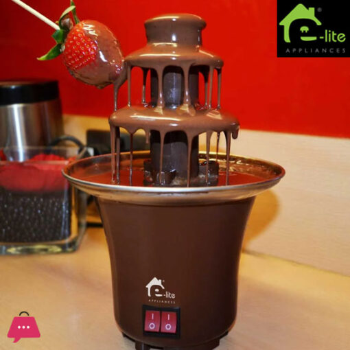 E-Lite Luxurious 3 Layer Chocolate Fountain ECF-110