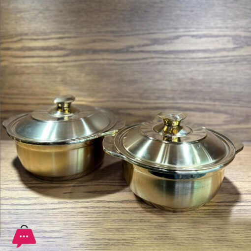 GOLDEN HOTPOT STYLE SERVING POT 24 CM