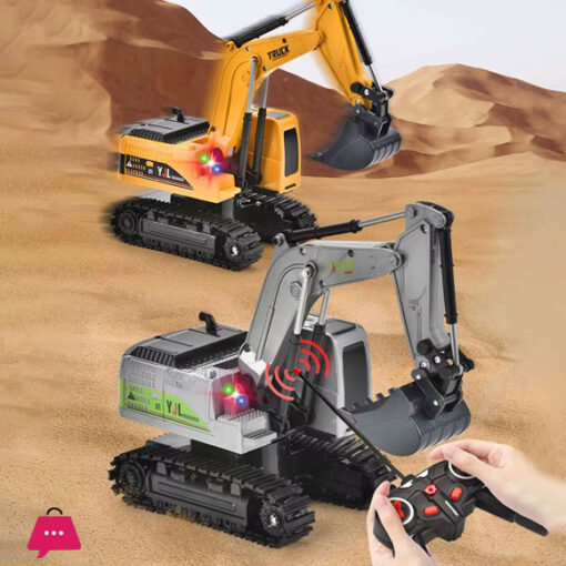 Heavy Construction Remote Control Excavator Toys Kids