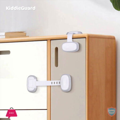 Kiddie Guard Adjustable Baby Safety Kid Safety Drawer Door Cabinet RefrigeratorFridge Lock