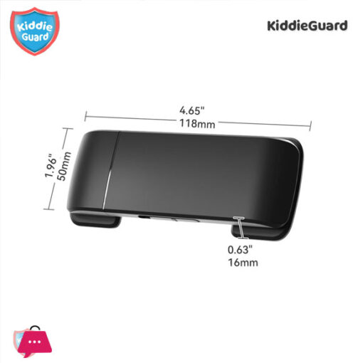 Kiddie Guard Baby Safety Multipurpose Latch Lock for Refrigerator Freezer Cupboards Cabinets Lock Door Gap Distance Cabinet Door Lock Protect Baby - 1Pcs