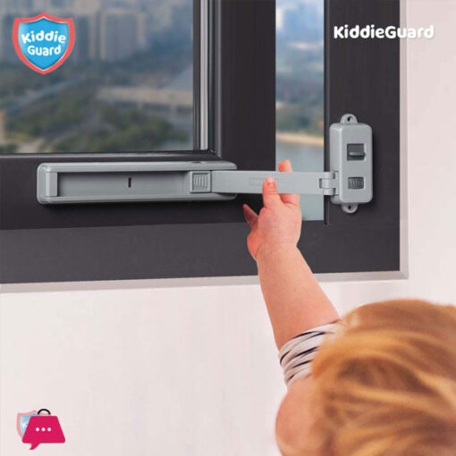 Kiddie Guard Baby Safety Window Restrictor Lock