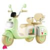 Kids Multi-Functional Electric Double Seater Rechargeable Bike 2-8 Years Kids