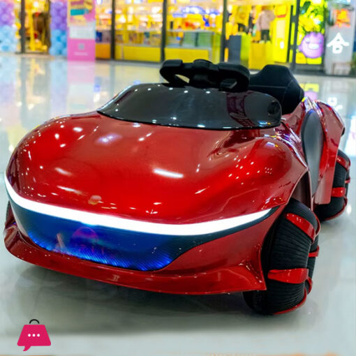 New Electric Car Four-Wheel Automobile Belt Remote Control Seated Baby's Toy Car Four-Wheel Drive Swing High-End