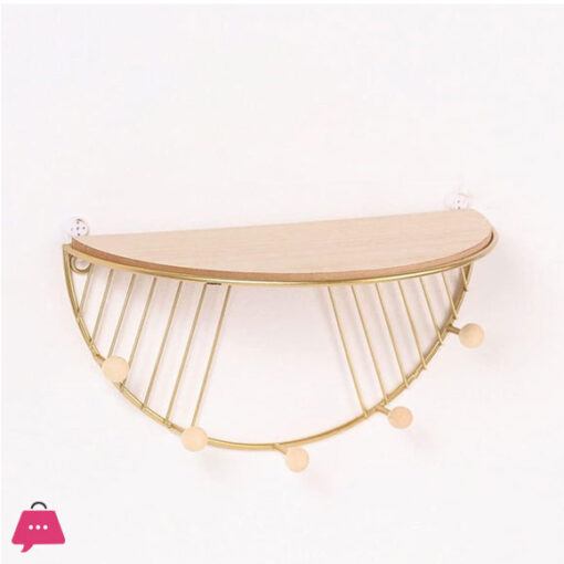 Nordic Style D shape wall hanging shelf ( Living Room Decoration )