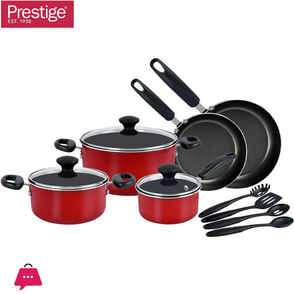 Prestige Cookware Set of 12 Pieces - PR20486