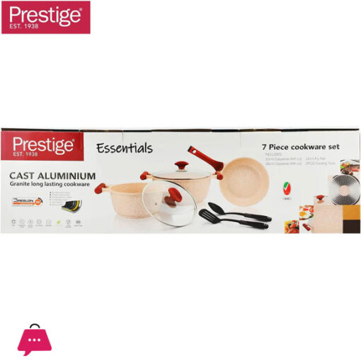 Prestige Essentials 7 Pcs Set - Pink - 80961