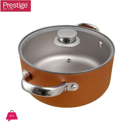 Prestige Ultra Casserole With Glass Lid And Pan Holder 26cm - 6.2L