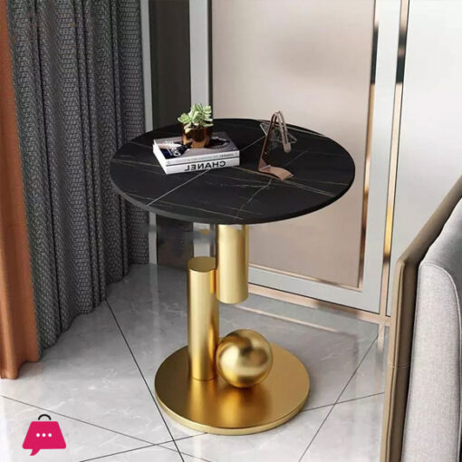 Slate Light Luxury Sofa Side Table