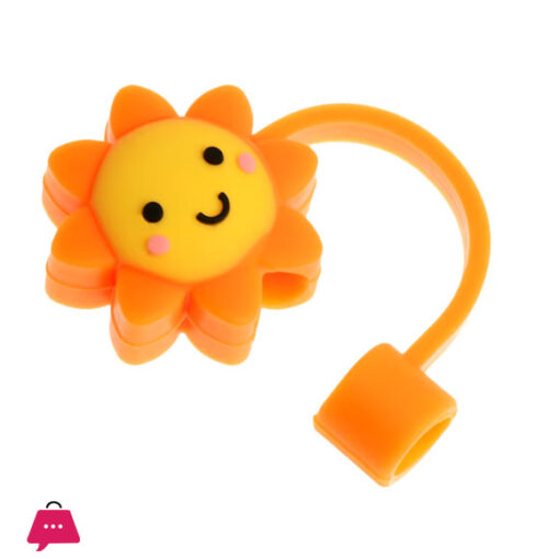 Stanley Straw Cover Silicone Straw Cover Smily Sun