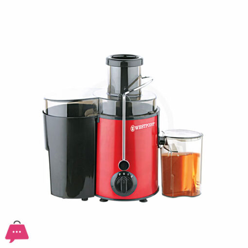 Westpoint Deluxe Juicer - WF-5160 - 500 Watts - Red STEEL BODY