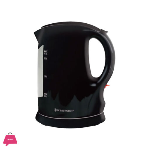 Westpoint WF-3119 - Electric Tea Kettle Black - Plastic Body