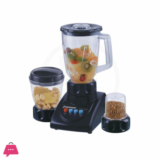 Westpoint WF-7381/7382 - Blender & Dry and Wet Mill - 3 in 1 - Off White/Black