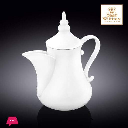 Wilmax Fine Porcelain Arabic Style Coffee Pot 34 FL OZ - 1000ML