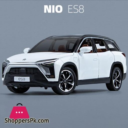 1:24 NIO ES8 SUV New Energy Vehicles Alloy Model Car Toy Diecasts Metal Casting Sound and Light Car Toys