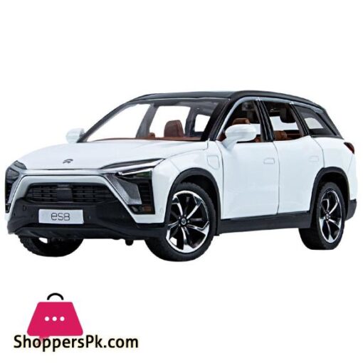 1:24 NIO ES8 SUV New Energy Vehicles Alloy Model Car Toy Diecasts Metal Casting Sound and Light Car Toys