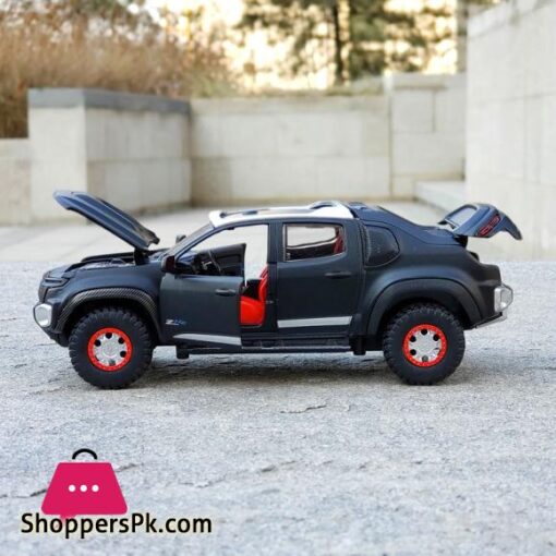 1:32 Chevrolet Colorado ZH2 Alloy Car Model Diecast Toy Off-road Vehicles Car Model Simulation Sound Light