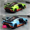 1/40 Lamborghini Huracan STO Super Racing Toy Car For Children CCA Diecast Metal Miniature Model Pull Back