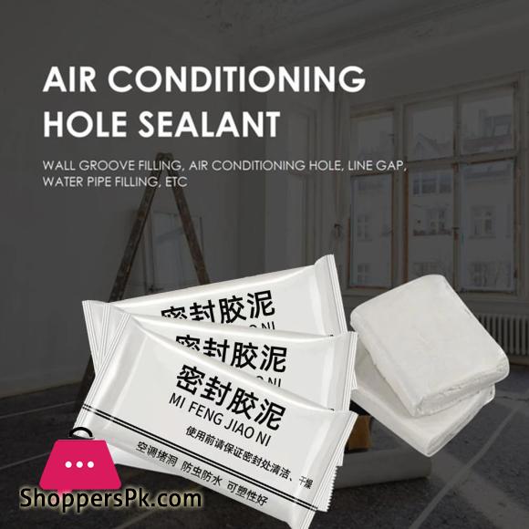 1PC Wall Hole Sealing Mud for Household Air Conditioning Sewer Kitchen Bathroom Pipe Waterproof Windproof Sealant Clay