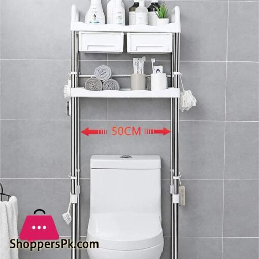 Toilet Rack Cabinet Shelves for Shampoo Holder Shower Bathroom Kitchen Space Saver Shelf Organizer Holder