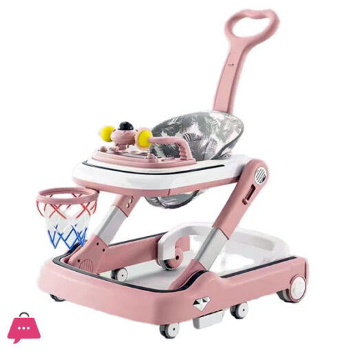 2 in 1 Baby Walker With Basket Ball Style-BZ-803T - Image 3