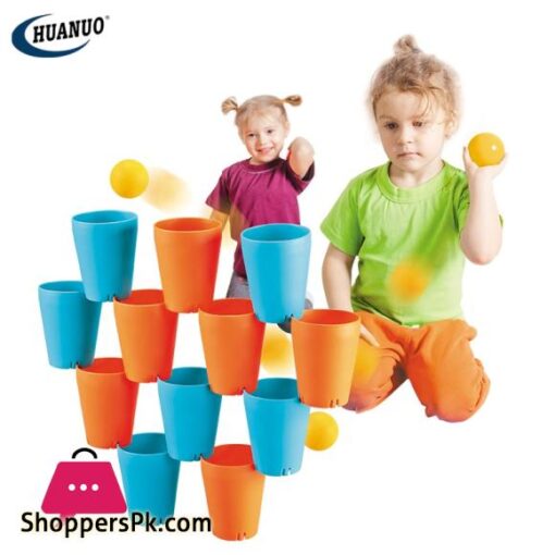 3 in 1 Quick Stack Cup Toy Game 16 Pcs Enhance Kids Attention all Time Education Toy