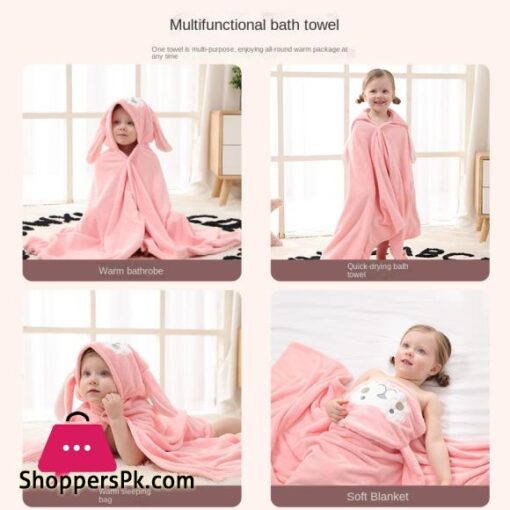 Bath Towel Comforter Bathrobe Bathrobe Newborn Sleepwear Clothing - Baby Bath Towel