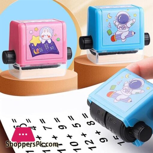 Children's Addition and Subtraction Scroll Stamp Primary School Students Practice Questions Preschool Mathematics Exercise Math