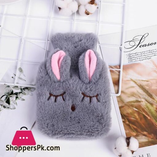 Hot Water Bottle Portable Large Hot Water Bottle with Hand Pocket Cover