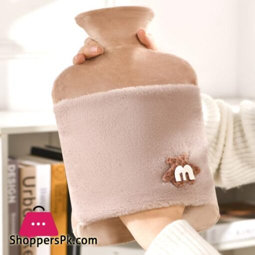 Cute Cartoon Water Bottles Hand Warmer Hot Water Bag Rubber Hot Water Bottle Random Color Send