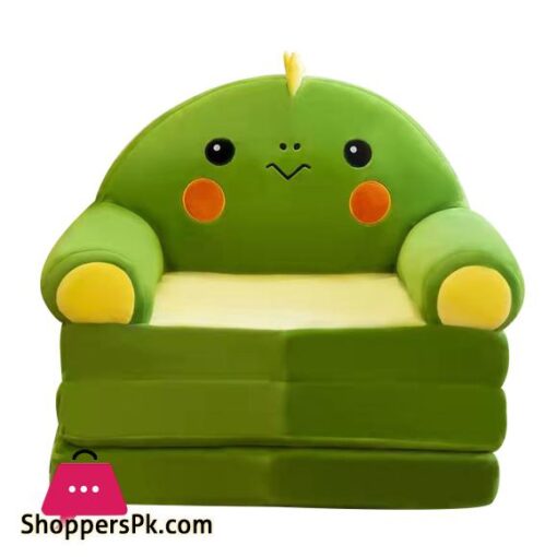 Cute Plush Foldable Kids Sofa Cover 2 In 1 Foldable Children Sofa