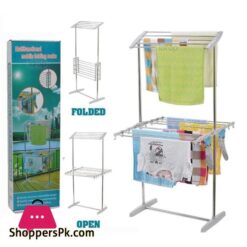 Foldable Stainless Steel Clothes Drying Rack Clothes Dryer Hanger Multifunctional