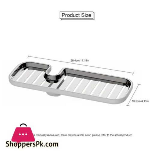 Kitchen Towel Rack For 16 27cm Pipe Sink Storage Rack Sponge Holder Steel Soap Organizer Kitchen Storage